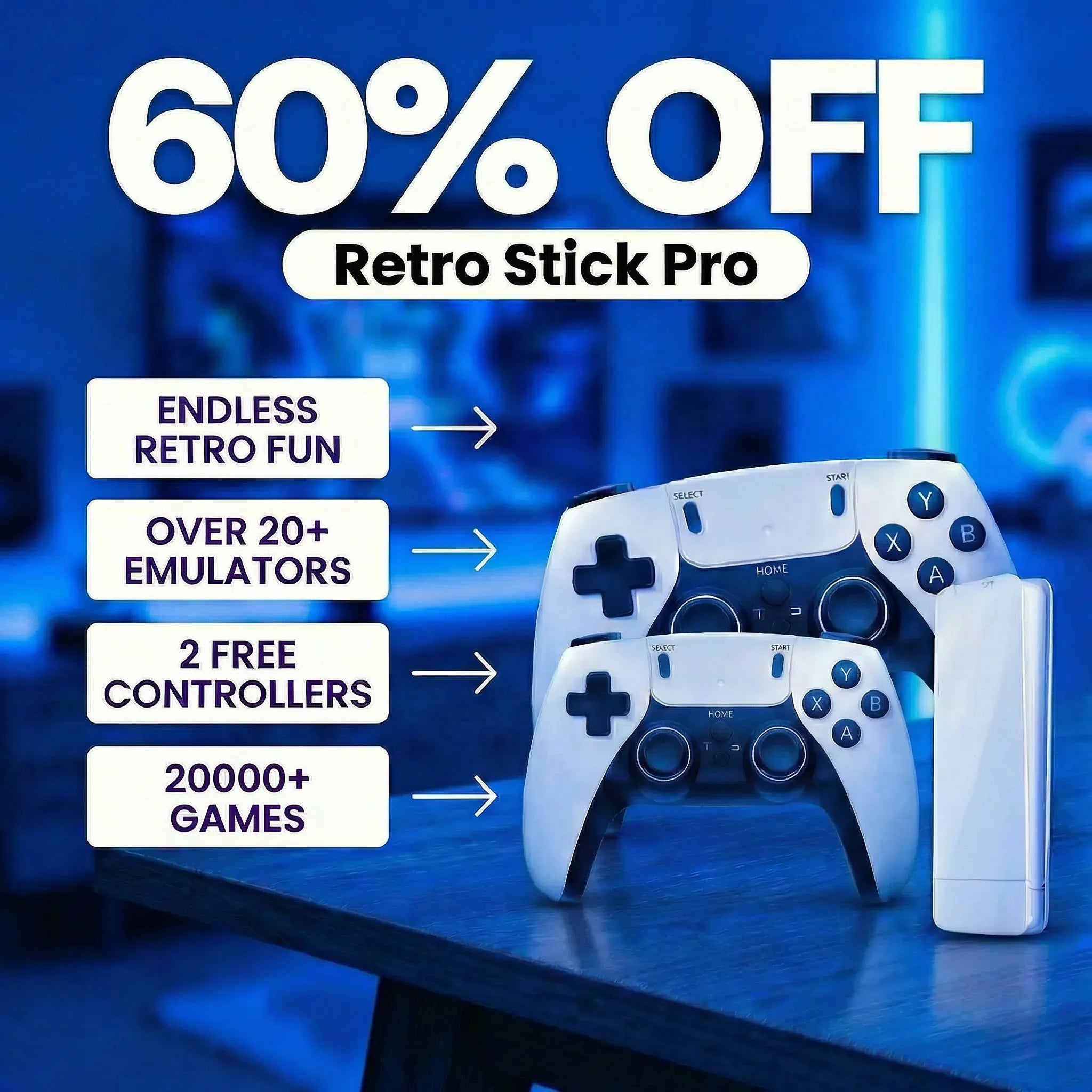 RetroStick | 4K Ultra Game Stick