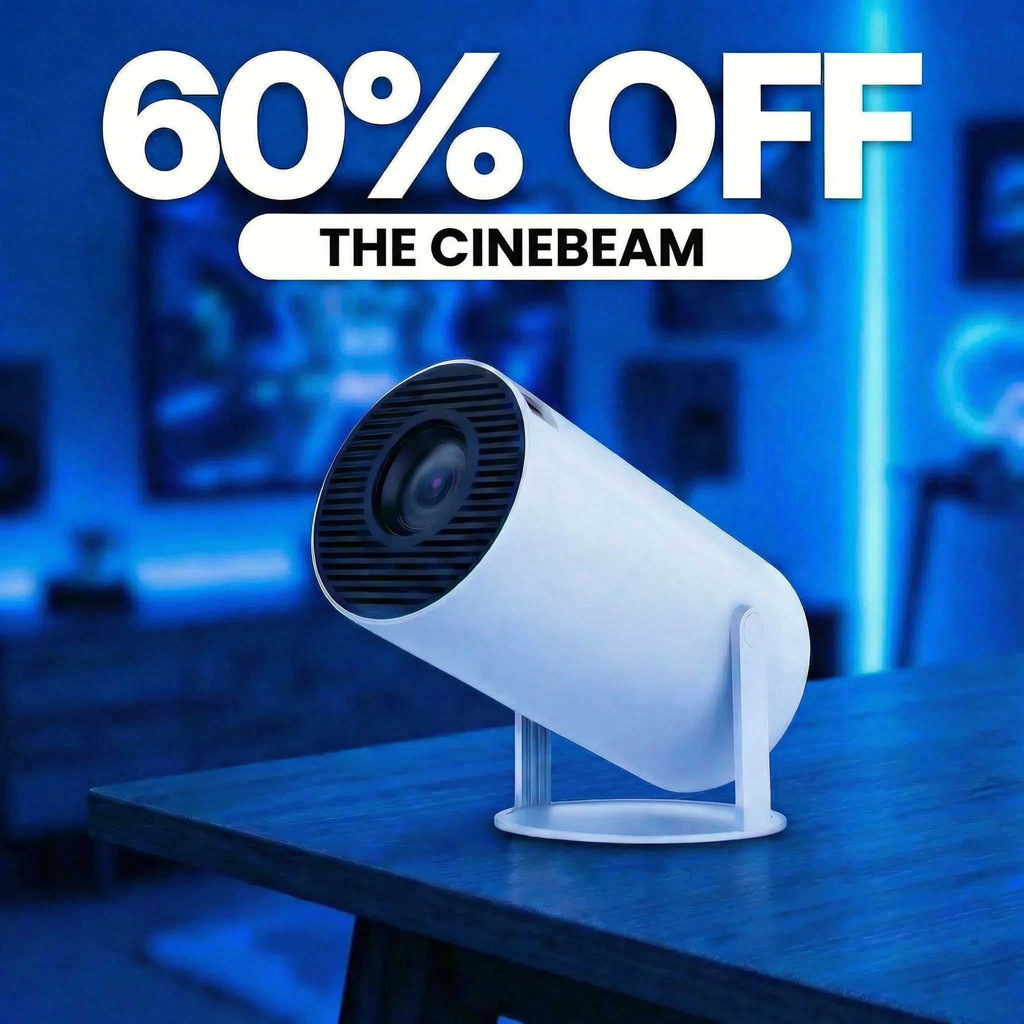 CineBeam | 4K UHD Portable Projector