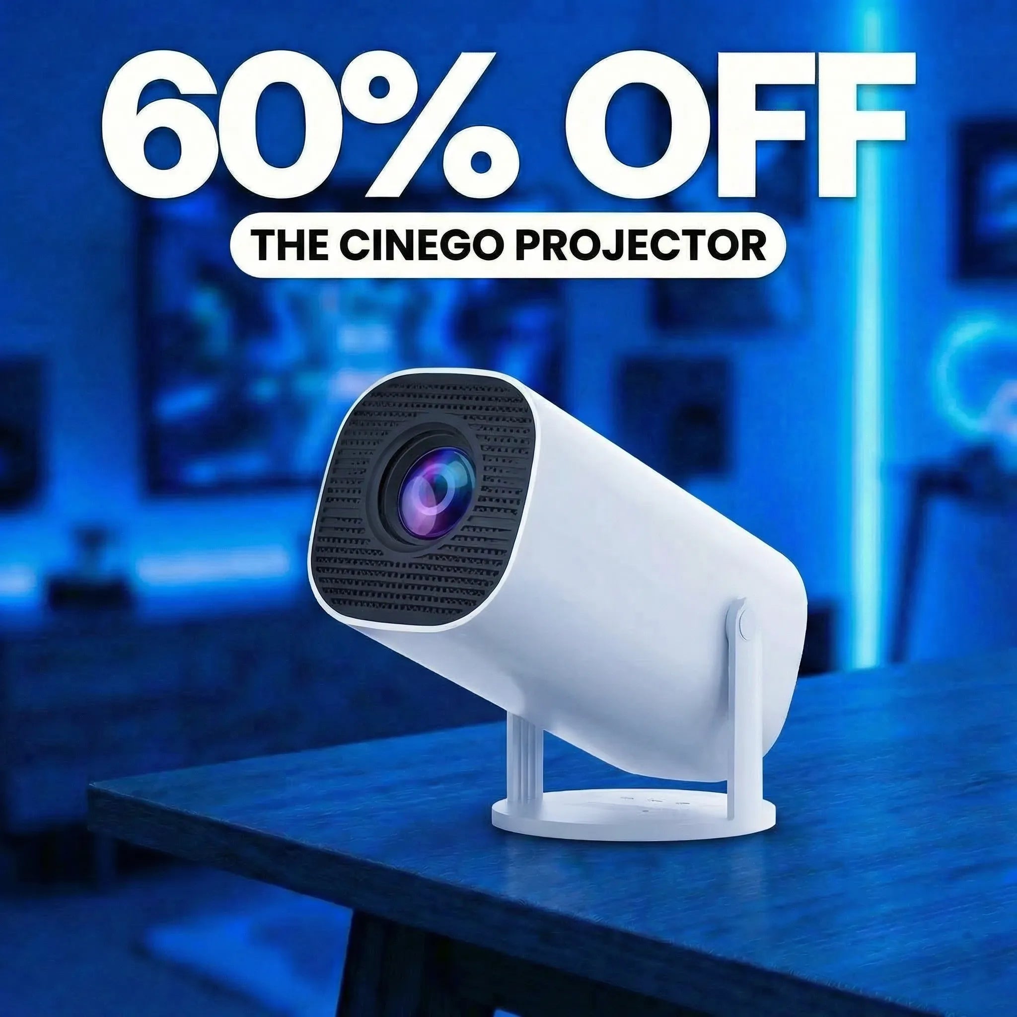 CineGo | 4K UHD Wireless Projector